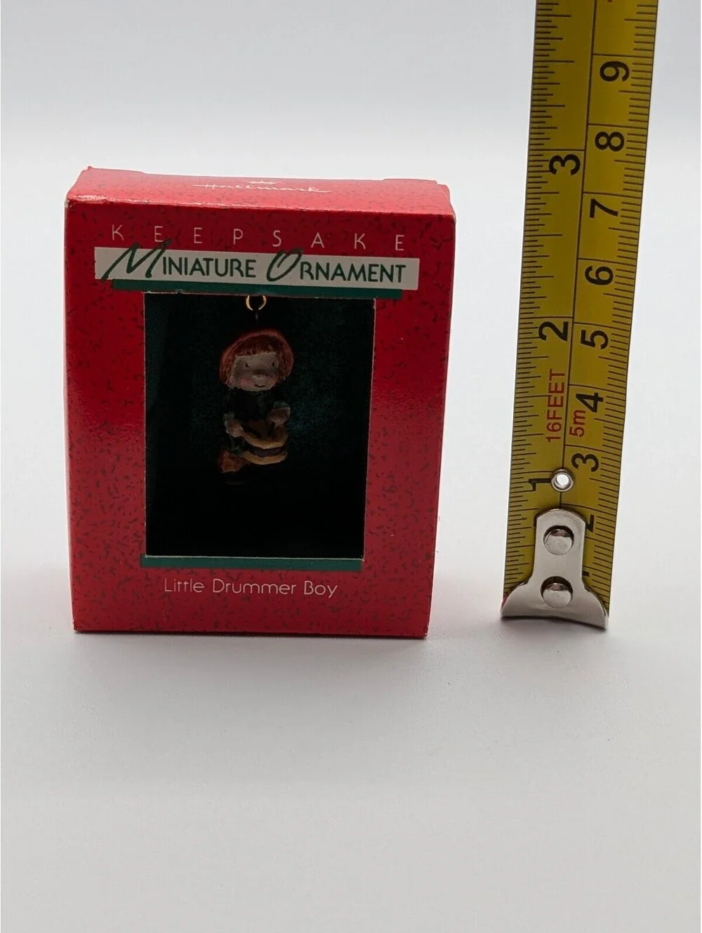 Hallmark Keepsake Little Drummer Boy Miniature Ornament 1988, New in Box